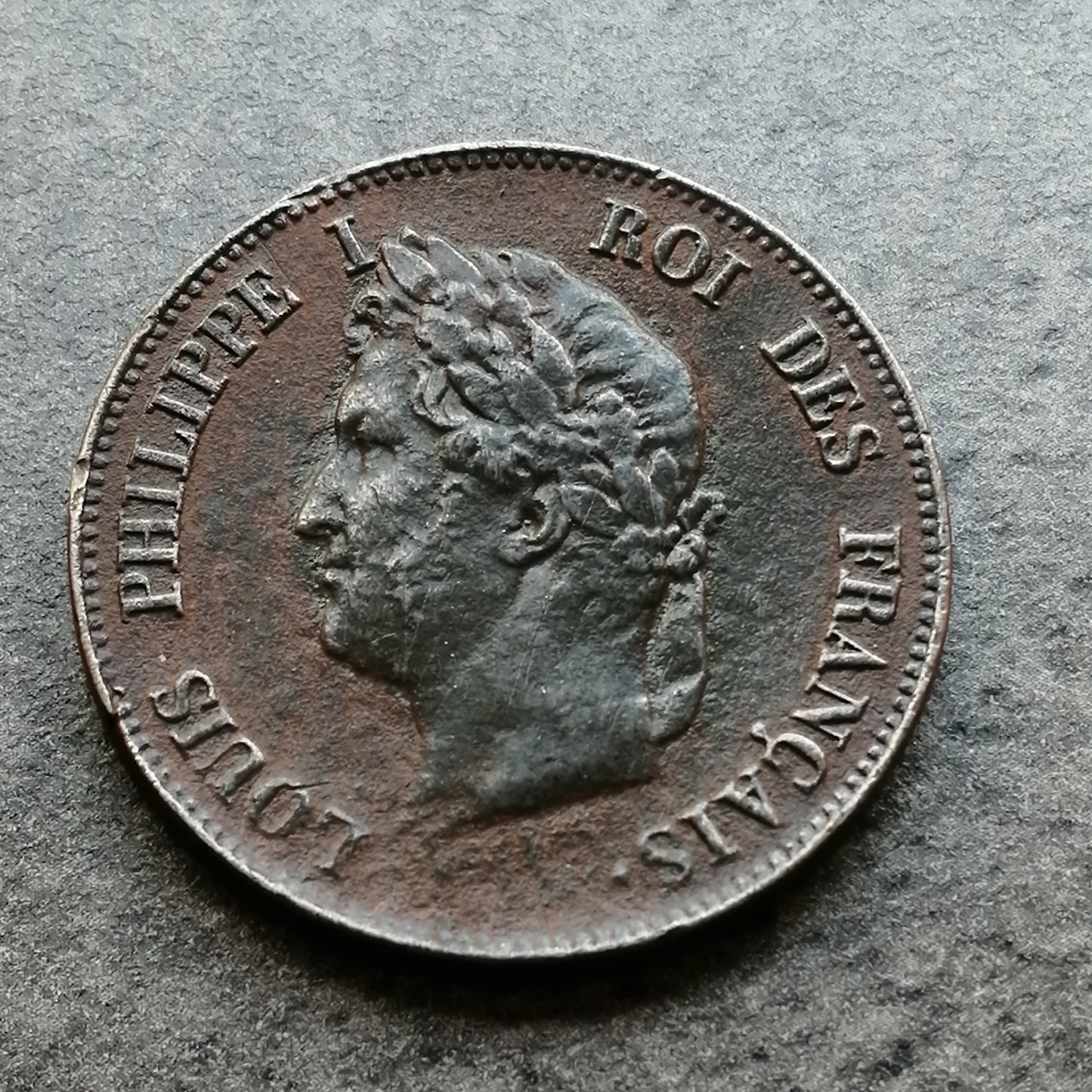 Louis-Philippe Ier (1830-1848) Essai 5 centimes 1840 refonte des monnaies de cuivre 8.29 gr