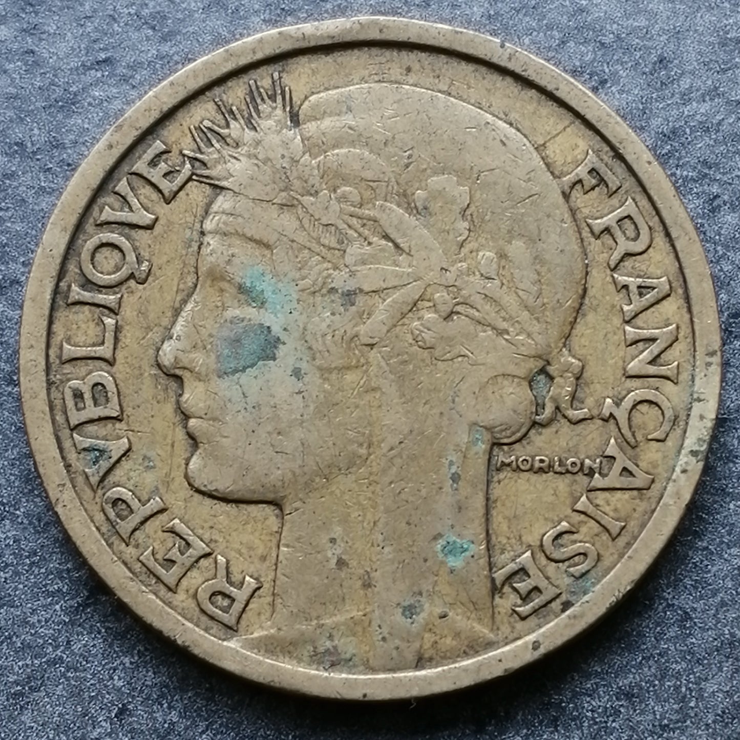 Morlon 2 francs 1935 - 8.00 gr - G. 535