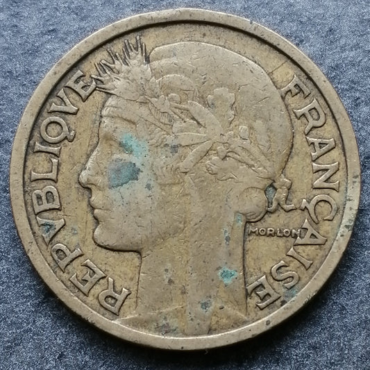 Morlon 2 francs 1935 - 8.00 gr - G. 535