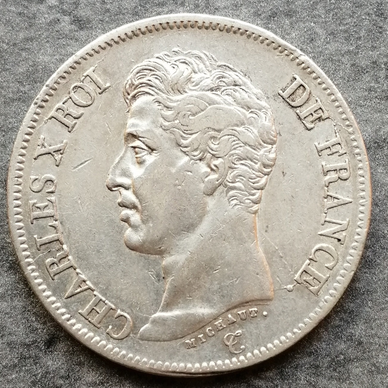 Charles X (1824-1830) 5 francs 1826 D Lyon Argent - 24.97 gr - G.643