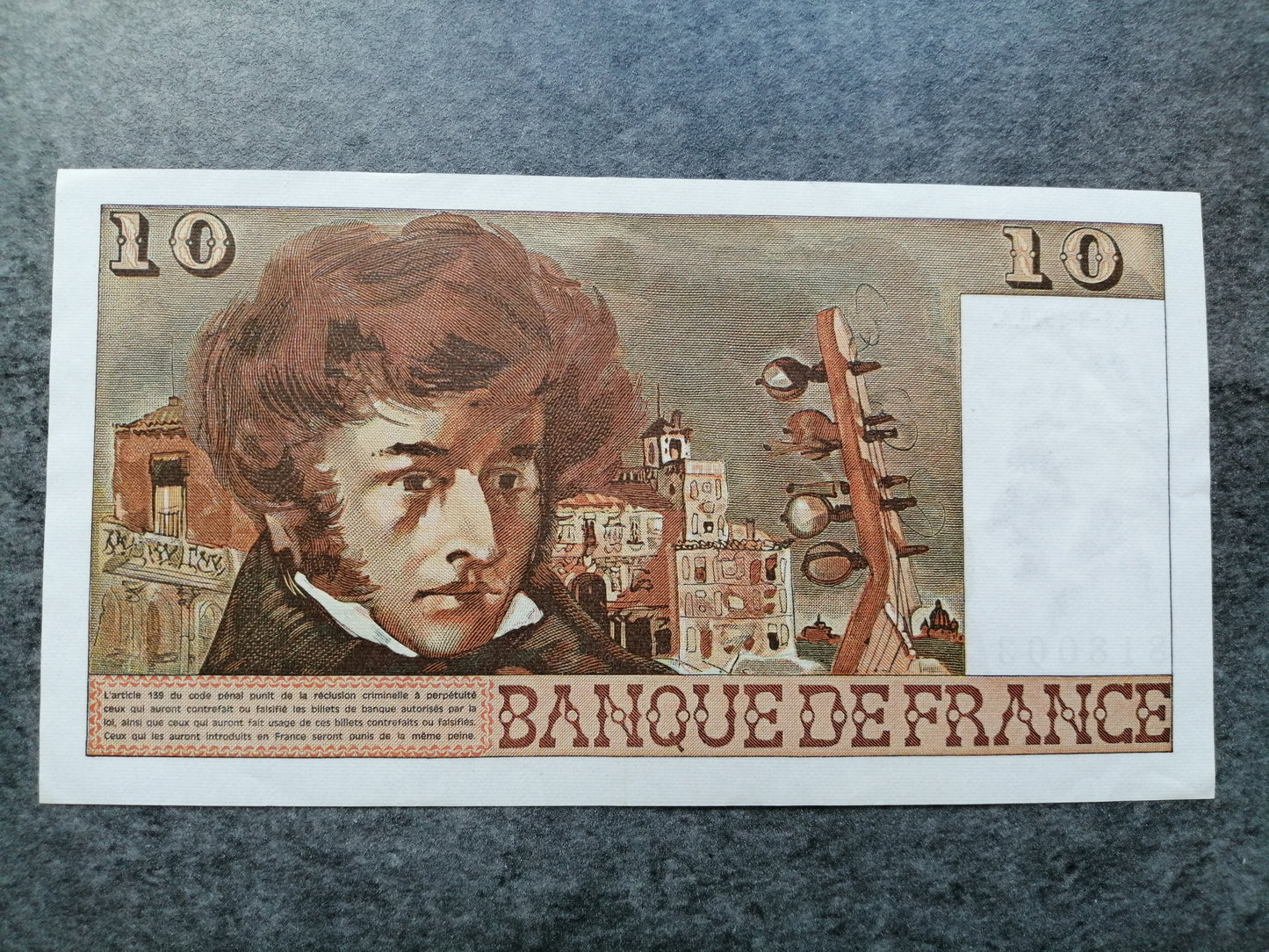 10 francs Berlioz - Q.286 - A 4.3.1976