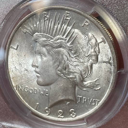 USA One Dollar (1$) Liberty 1923 PCGS MS63 n°81130978