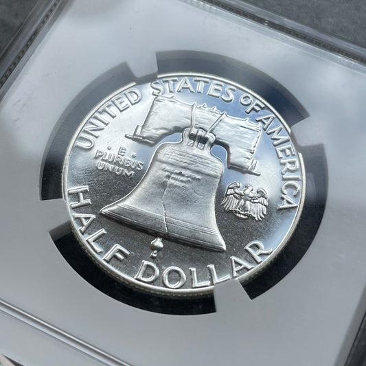 USA Half Dollar (½ $) "Franklin Half Dollar" 1962 Silver NGC PF67 Proof