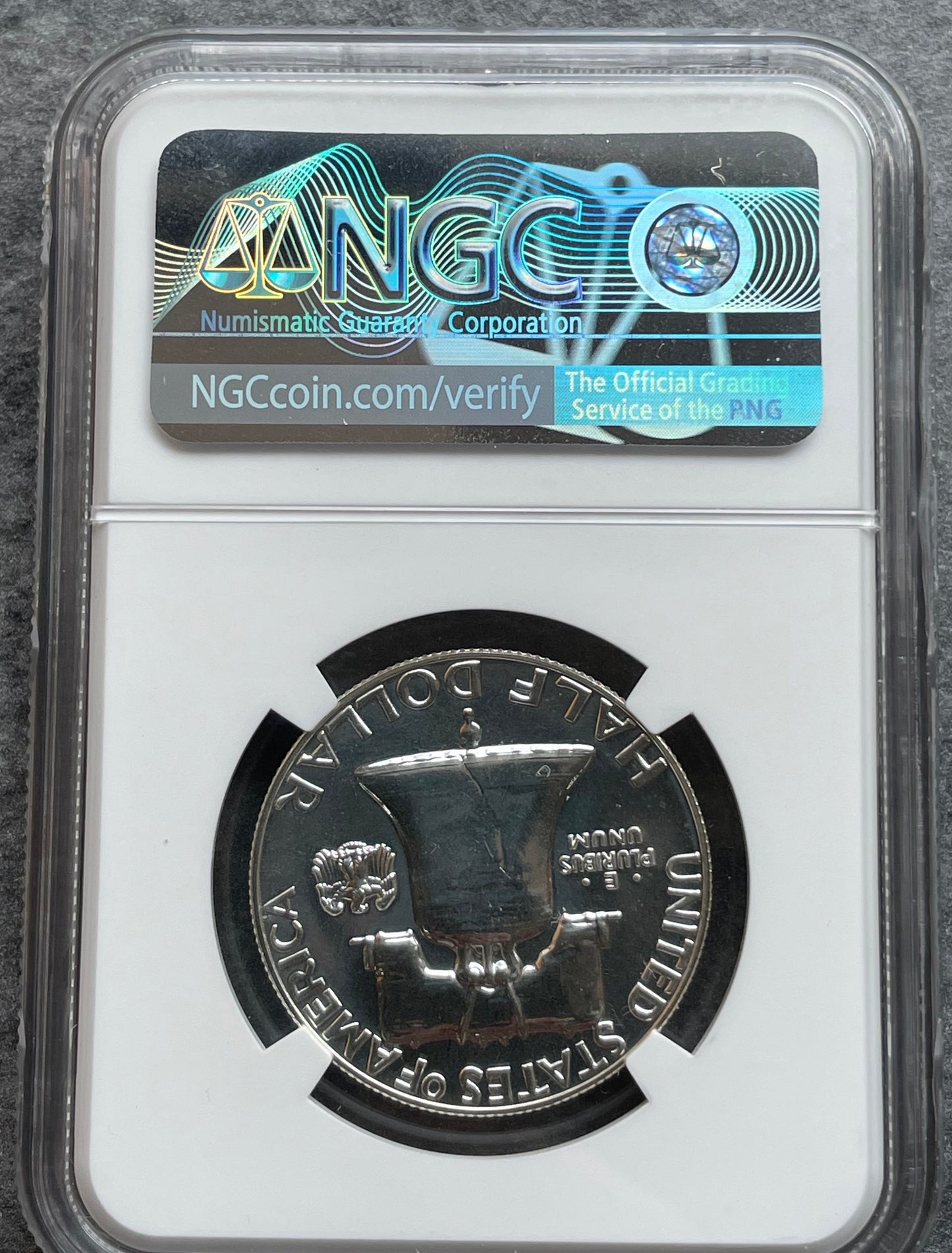 USA Half Dollar (½ $) "Franklin Half Dollar" 1961 Argent NGC PF67 PROOF