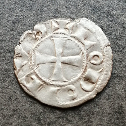 Comté Angoulême - Denier anonyme Argent - Lodoicvs Egolissime 0.80 gr