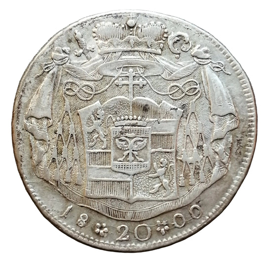 Autriche Archevêché de Salzbourg Hieronymus Von Colloredo (1772-1803) 20 Kreuzer 1800 6,54 gr