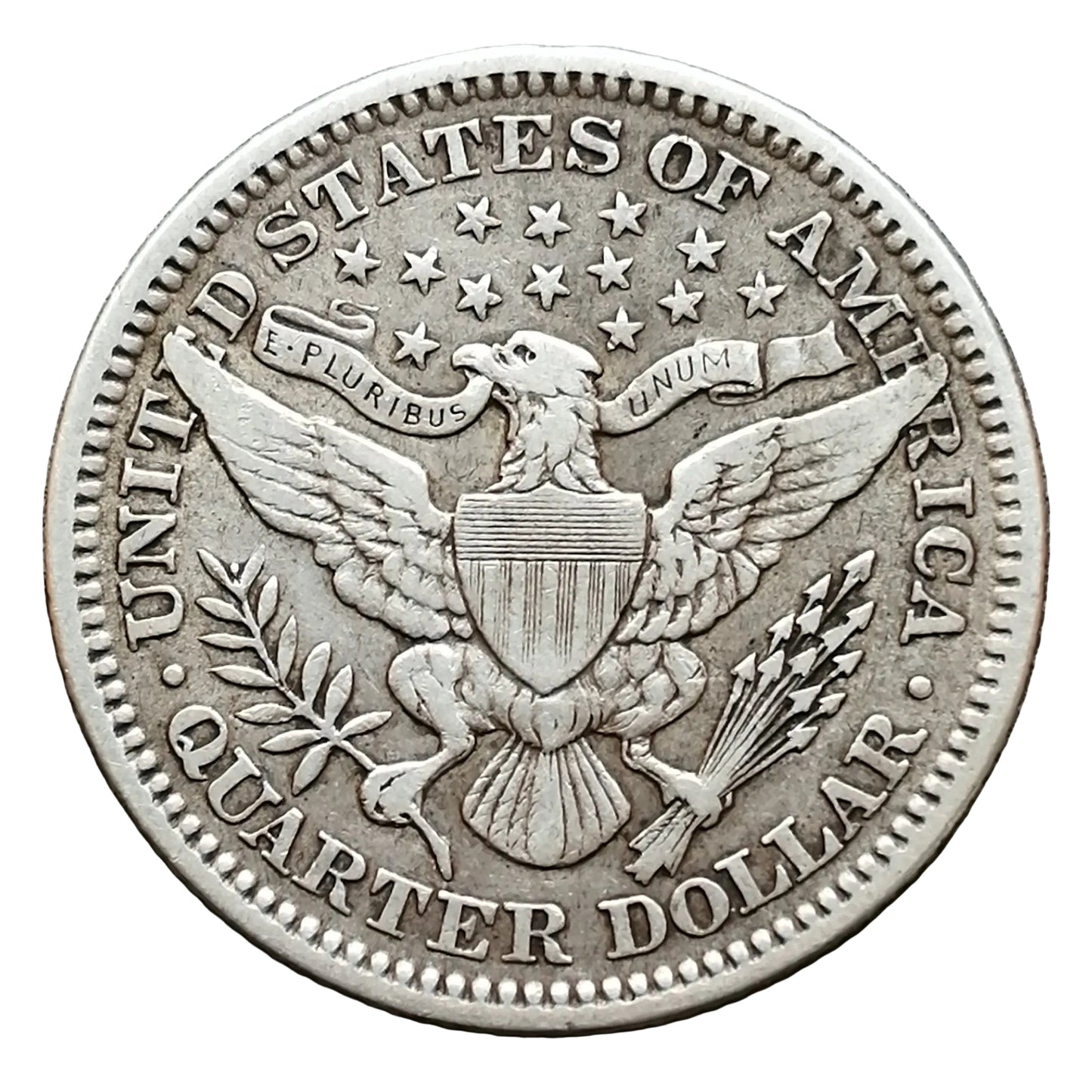 USA Quarter Dollar 1912 Argent 6,15 gr