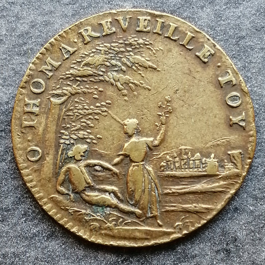 Netherlands token United Provinces Utrecht 5.55 gr 26 mm