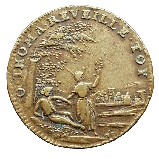 Netherlands token United Provinces Utrecht 5.55 gr 26 mm