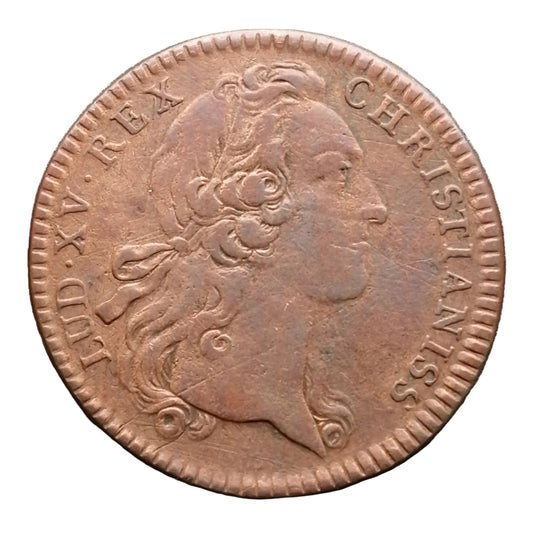 Jeton Louis XV (1715-1774) Parties Casuelles 1742 6.61 gr