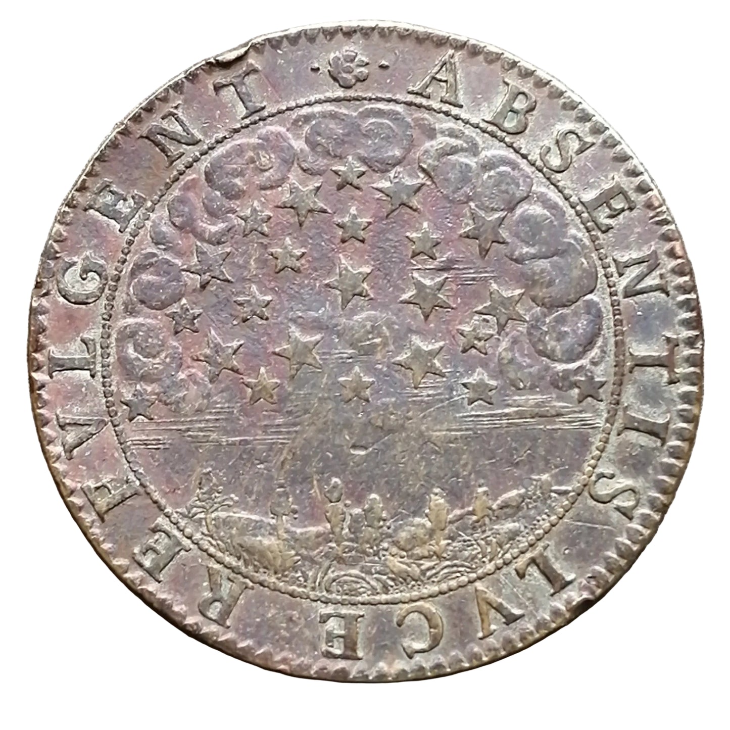 Token Dombes Ana María Luisa de Orleans 1635 6,81 gr