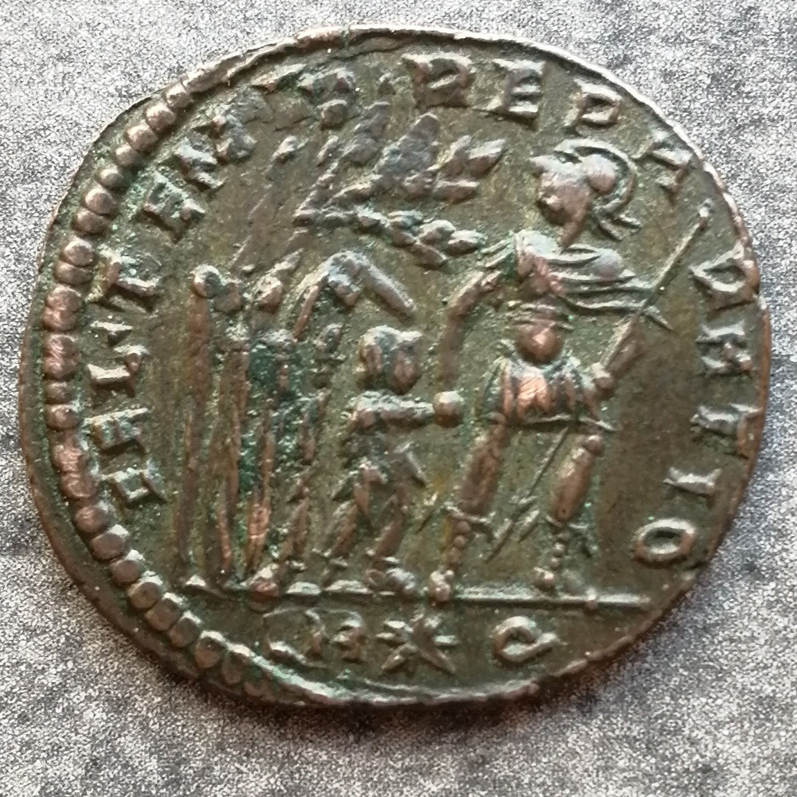 Constans (333-350) Maiorina Fel Temp Reparatio Rome 4.31 gr 23 mm