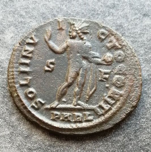 Constantin Ier (306-337) Follis Sol Invicto Comiti Arles 3.52 gr 21 mm