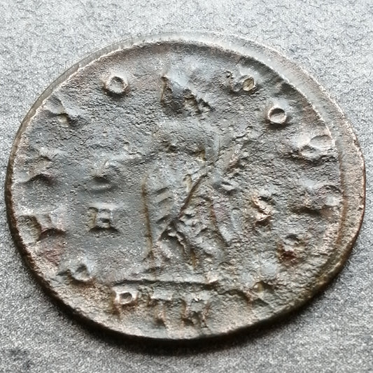 Licinius (308-324) Follis Genio Pop Rom Trêves 2.81 gr 21 mm
