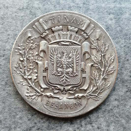 Jeton Caisse d'épargne et de prévoyance de Besançon 1835 Argent 35.5 mm 20.53 gr