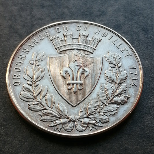 Jeton Chambre de Commerce de Lille Argent 21.58 gr 37 mm