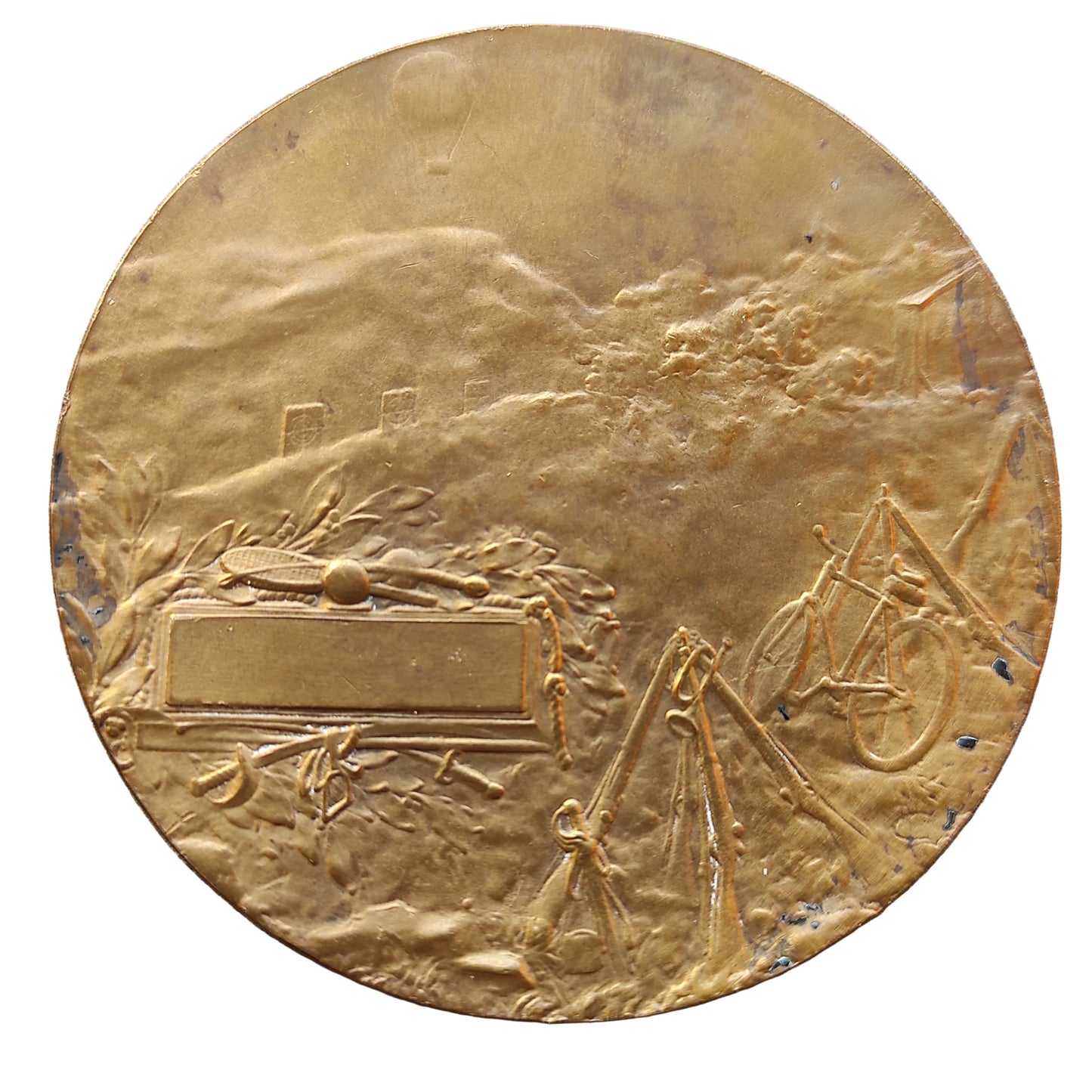 Médaille de récompense Sport Tir par Coudray 68 mm 112.44 gr