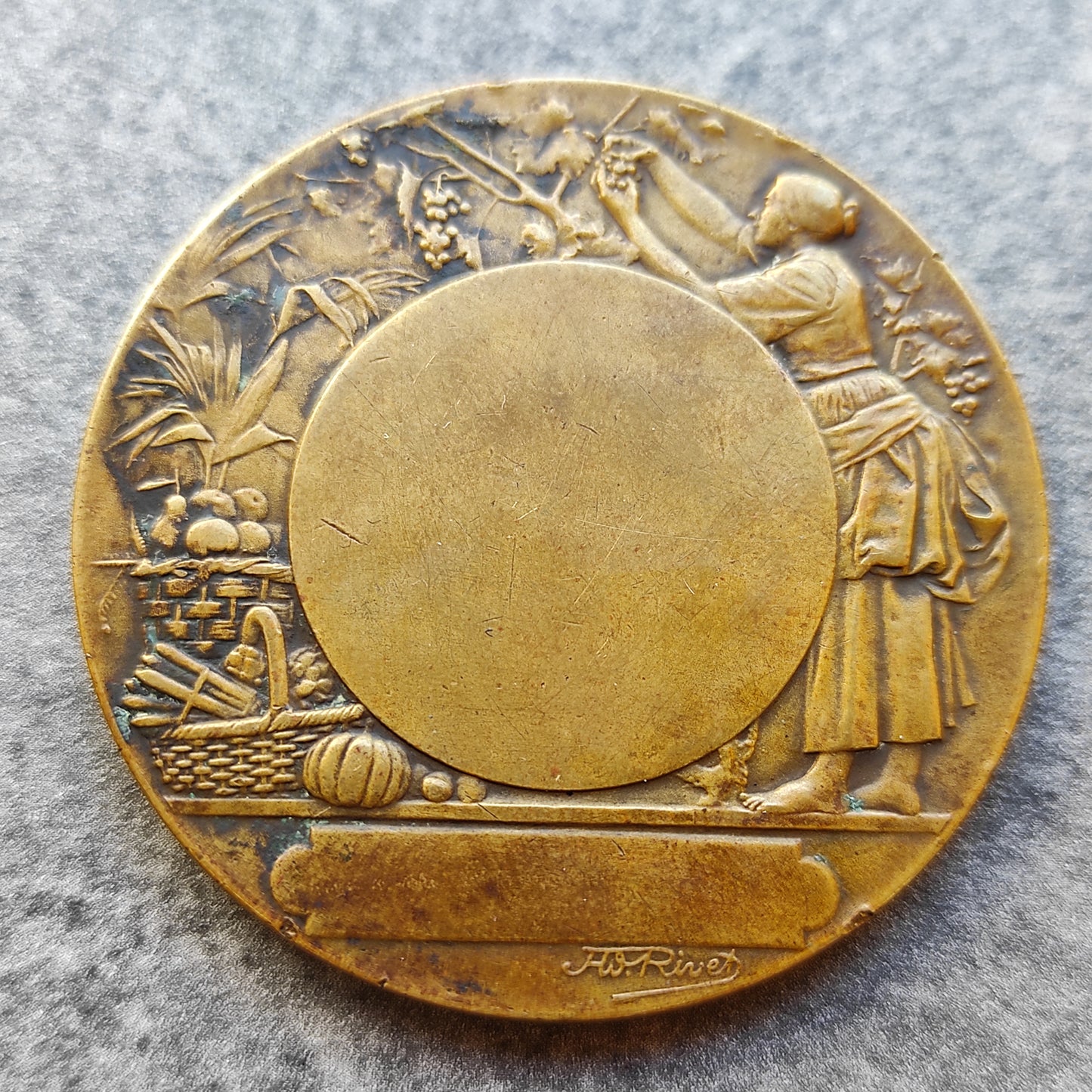 Medaille de Comice agricole 49 mm 53.8 gr par Rivet