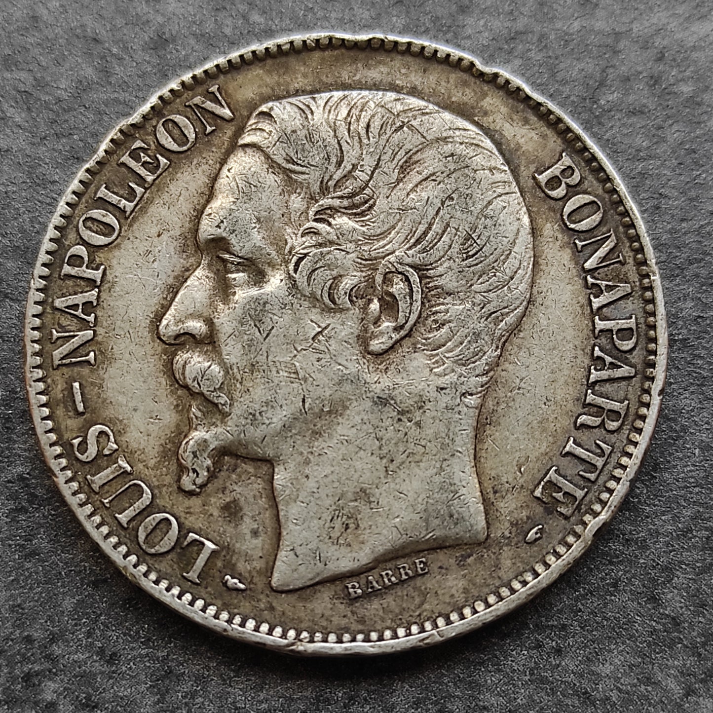 Napoléon III (1852-1870) 5 francs 1852 Argent 24.82 gr