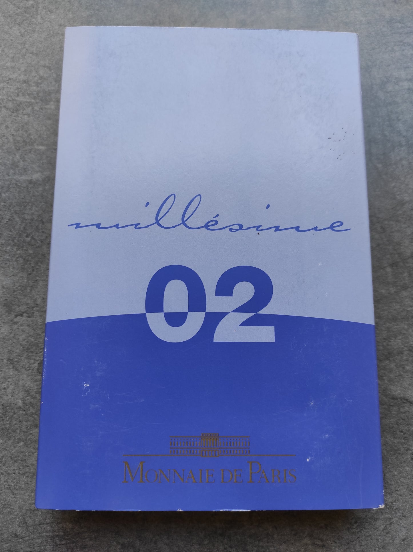 Coffret BE France Euros 2002 Monnaie de Paris