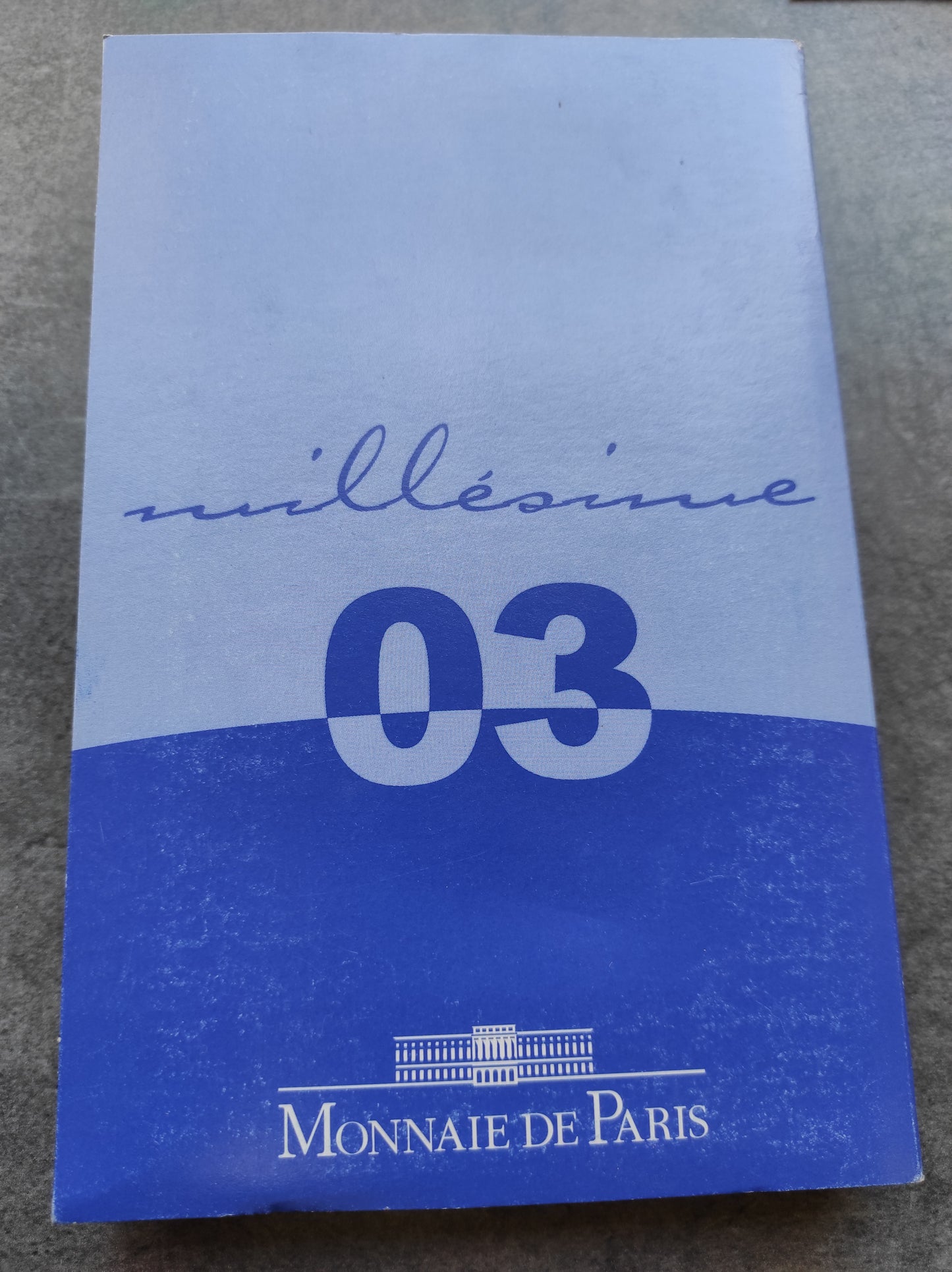Coffret BE France Euros 2003 Monnaie de Paris