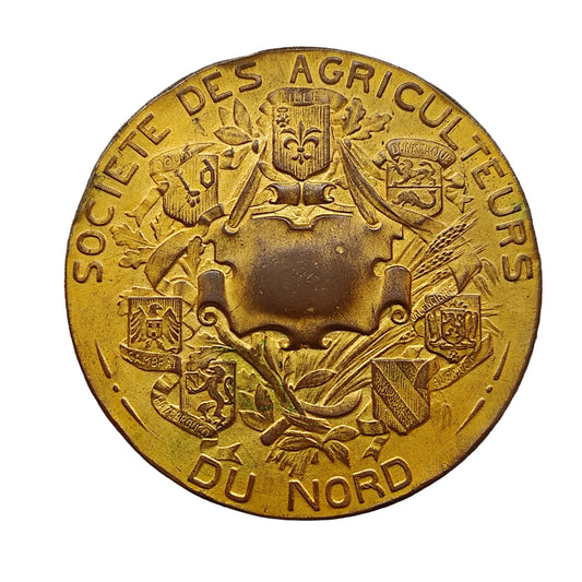 Médaille Société des Agriculteurs du Nord par Michelet 55.62 gr 50 mm