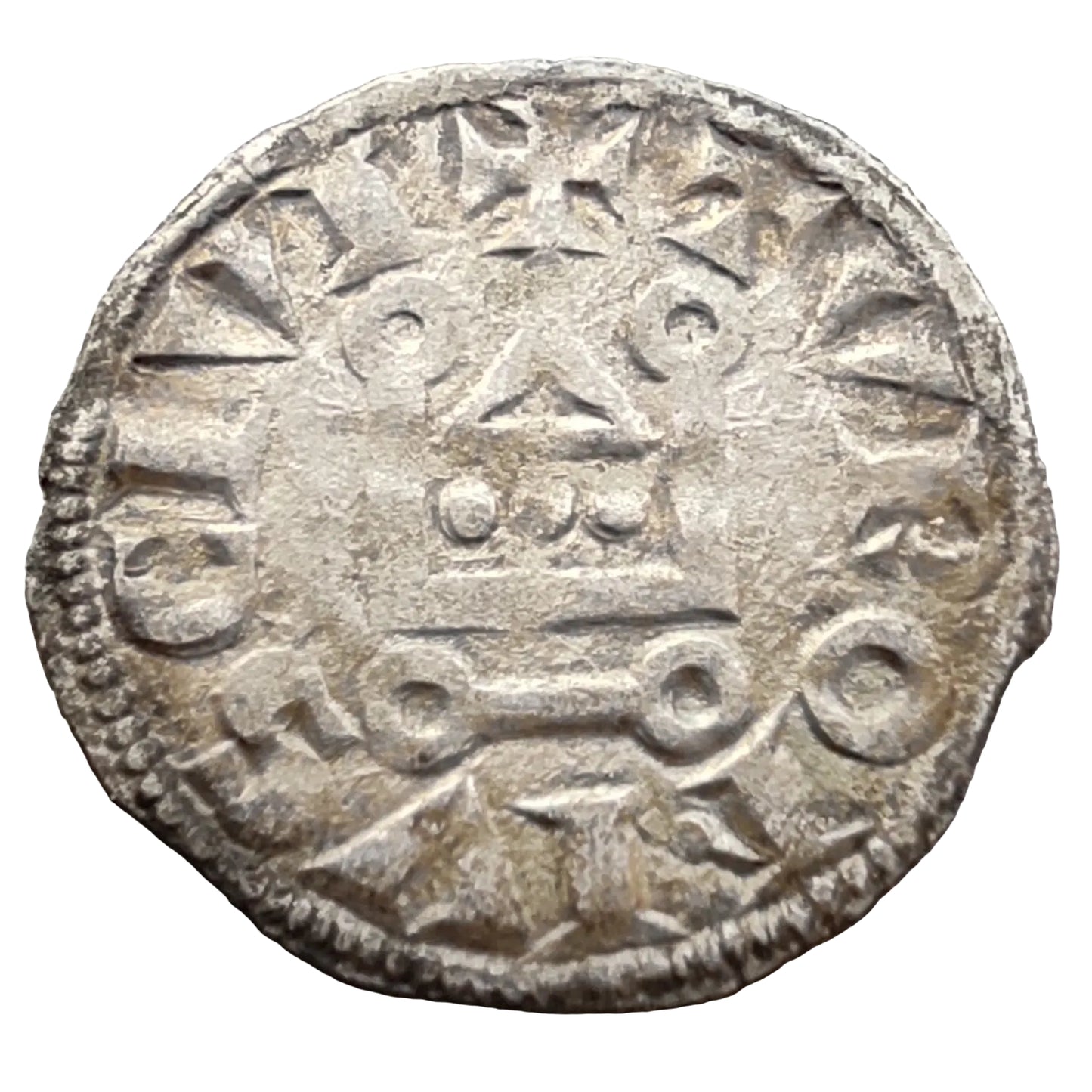 Louis VIII (1223-1226) Louis IX (1226-1245) Denier tournaments 0.94 gr 18mm