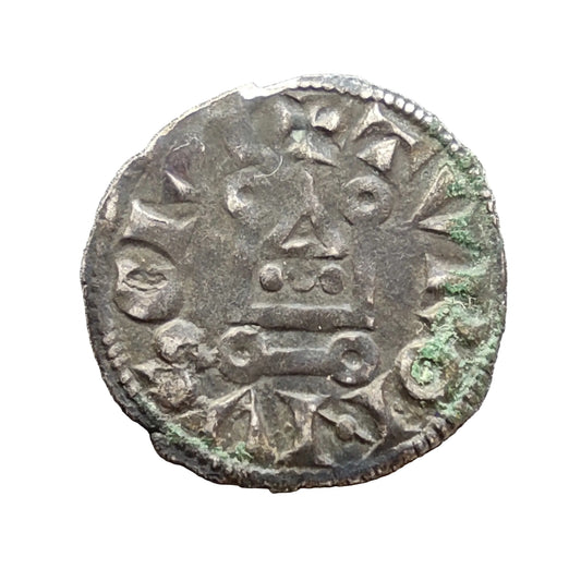 Louis VIII (1223-1226) Louis IX (1226-1245) Denier Tournois 1.04 gr 18 mm