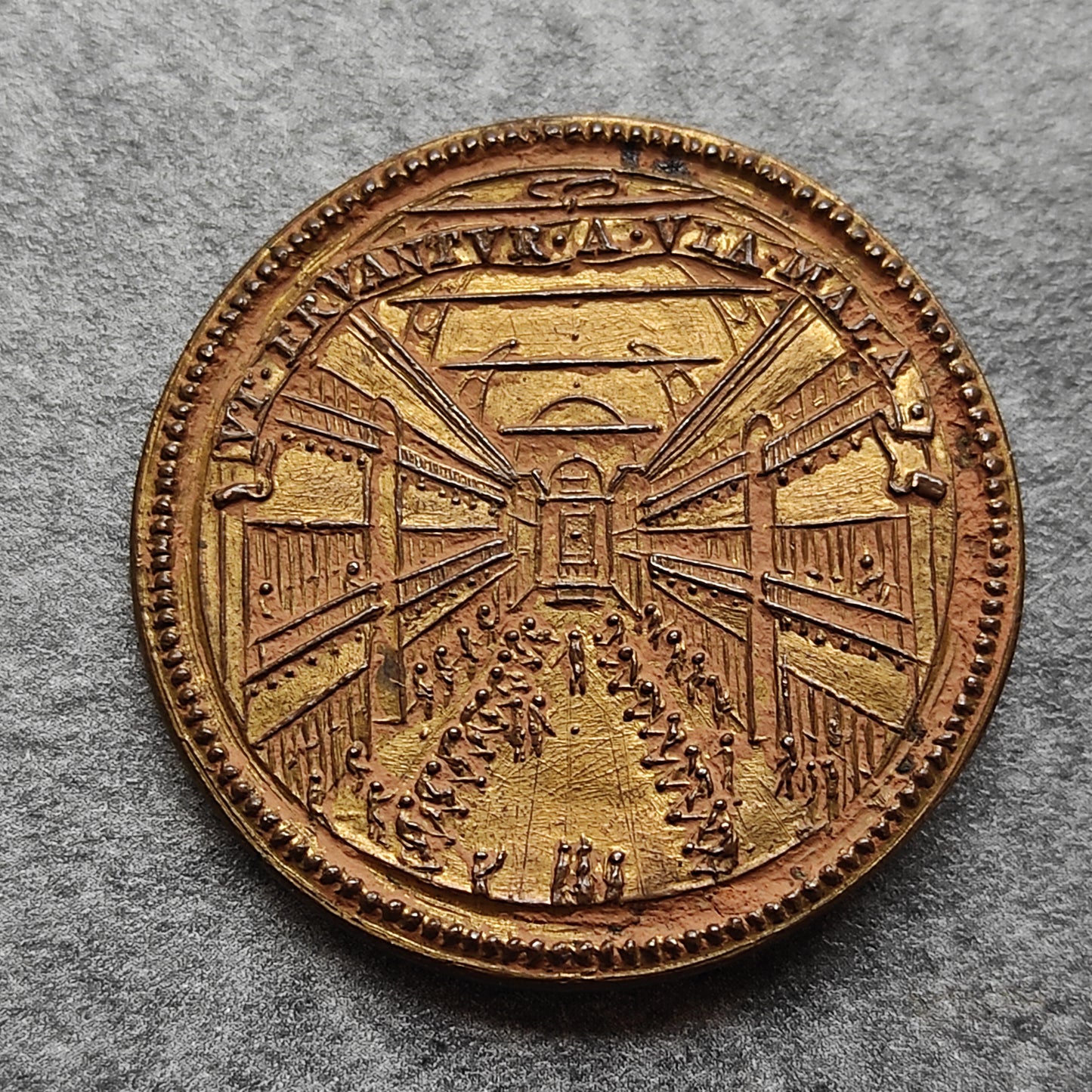 Médaille papale Clemente XI Salon Aula Clementina 35 mm 22.12 gr