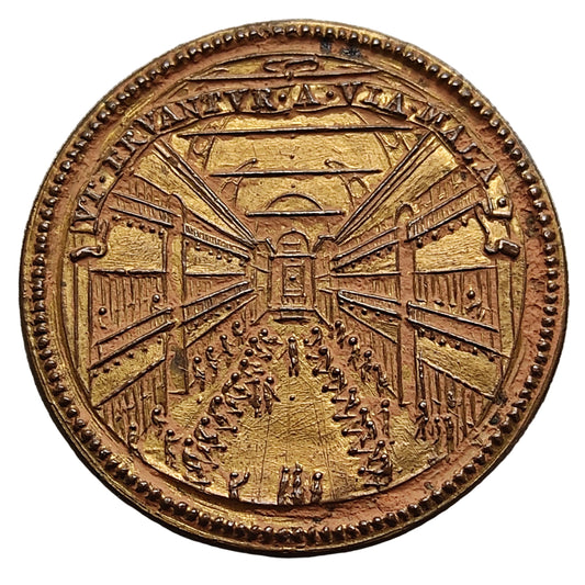 Médaille papale Clemente XI Salon Aula Clementina 35 mm 22.12 gr