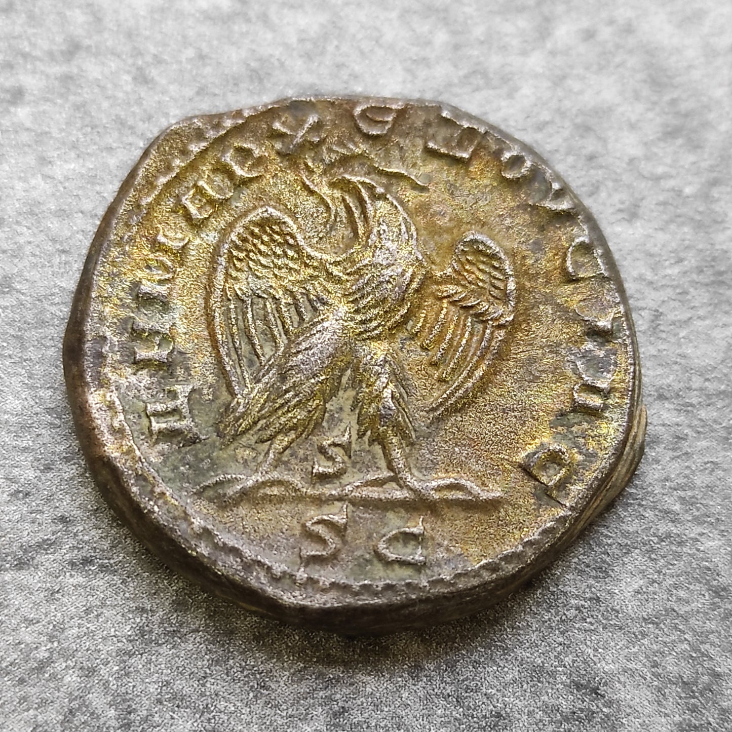 Volusien (251-253) Tétradrachme Syro-phénicien Antioche 13.03 gr 22 mm