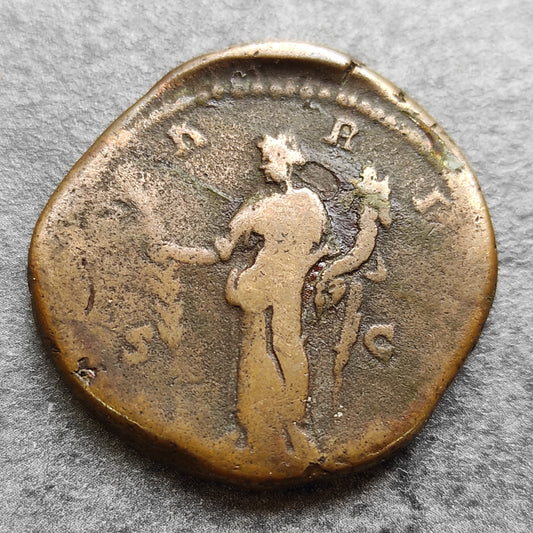 Lucille Sesterce Hilaritas 18.64 gr 30 mm