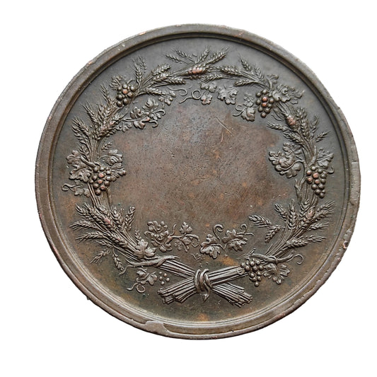 Bourgogne Medaille en cuivre décernée par le comice agricole d Avallon 31.77 gr 41 mm