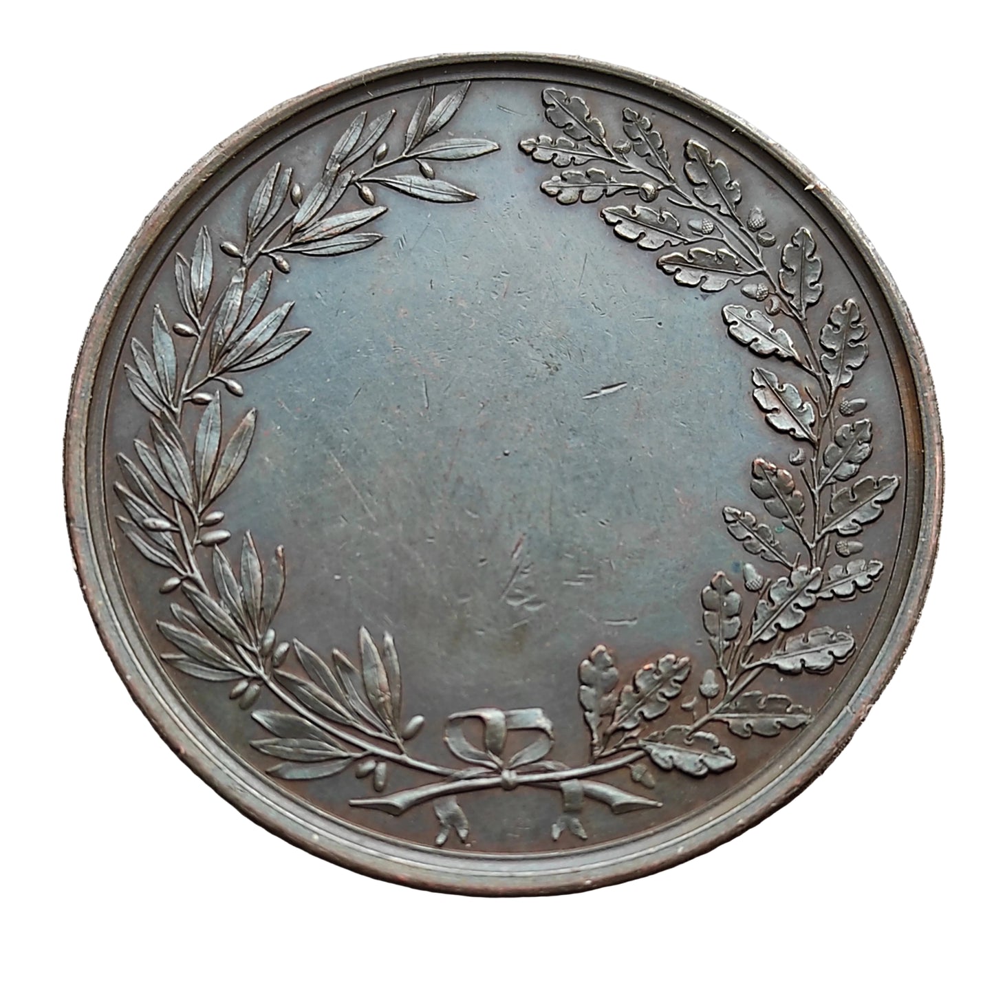 Copper medal awarded by the Agricultural Comice of Clamecy Nièvre. 28.73 gr 39 mm