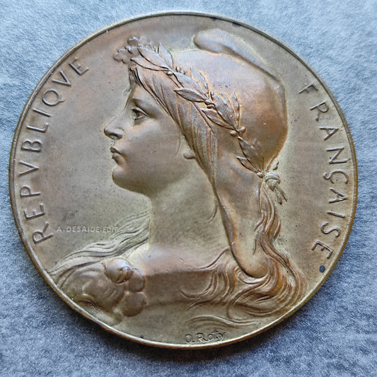 Médaille Anniversaire prise de la Bastille 1789 par Roty 59.58 gr 50 mm