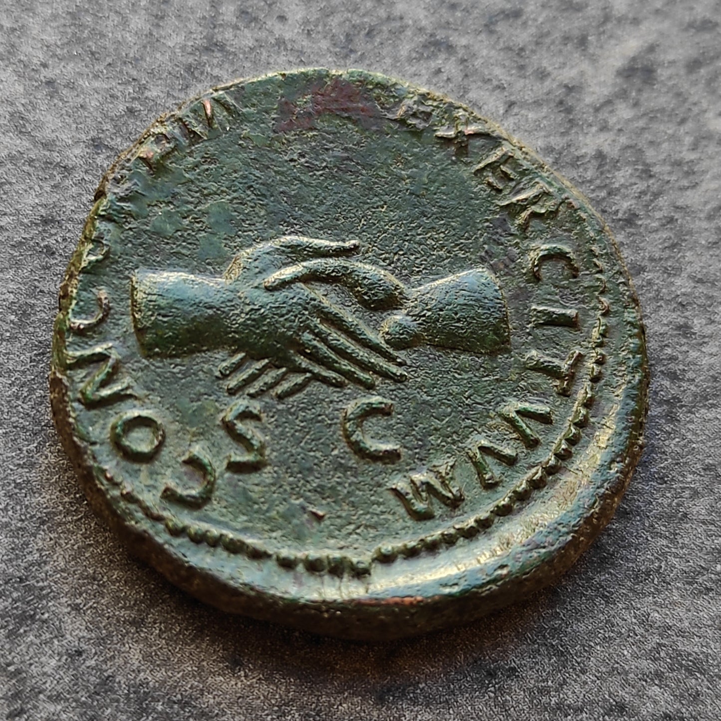 Nerva (96-98) As Concordia Exercitvvm 12.18 gr