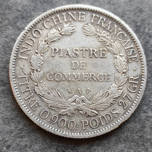 Indochine Française Piastre de Commerce 1903 Argent 26.85 gr