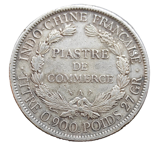 Indochine Française Piastre de Commerce 1903 Argent 26.85 gr