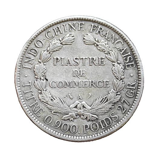 Indochine Française Piastre de Commerce 1903 Argent 26.89 gr