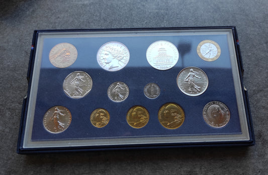 Coffret Fleurs de Coins 1988 France Monnaie de Paris