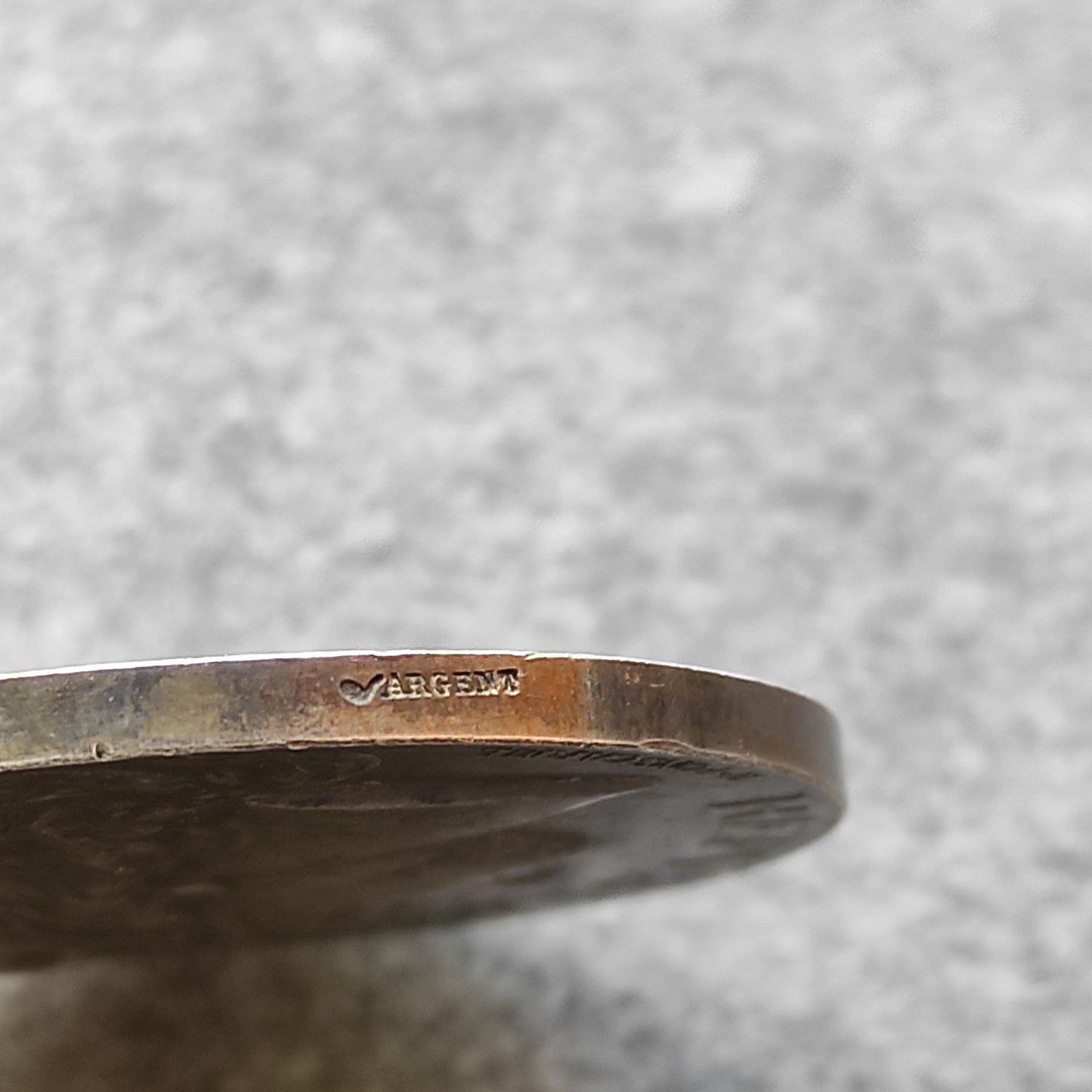 Medalla de plata. Salón Agrícola de Lille 1880. Por Ponscarme. 42 mm 38,5 g