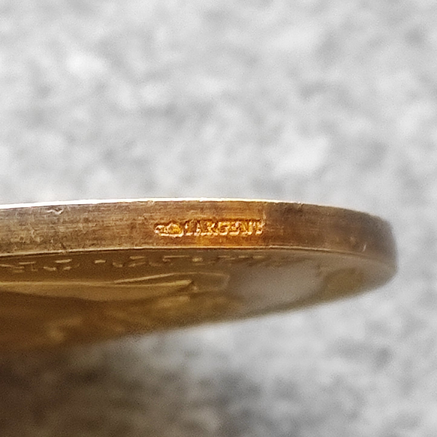 Médaille 1er Prix Exploitation Agricole 1910. Vermeil. 37.7 gr 40 mm