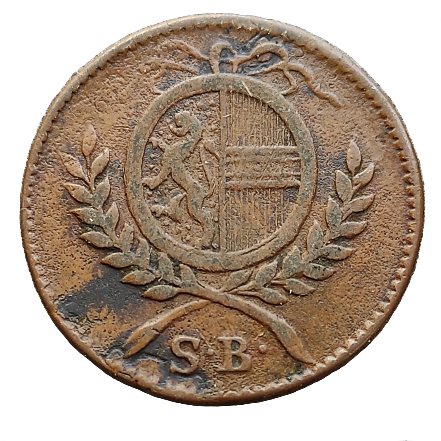 Austria - bishopric of Salzburg - 1 Kreutzer 1790 Hieronymus von colloredo - 5.17 gr