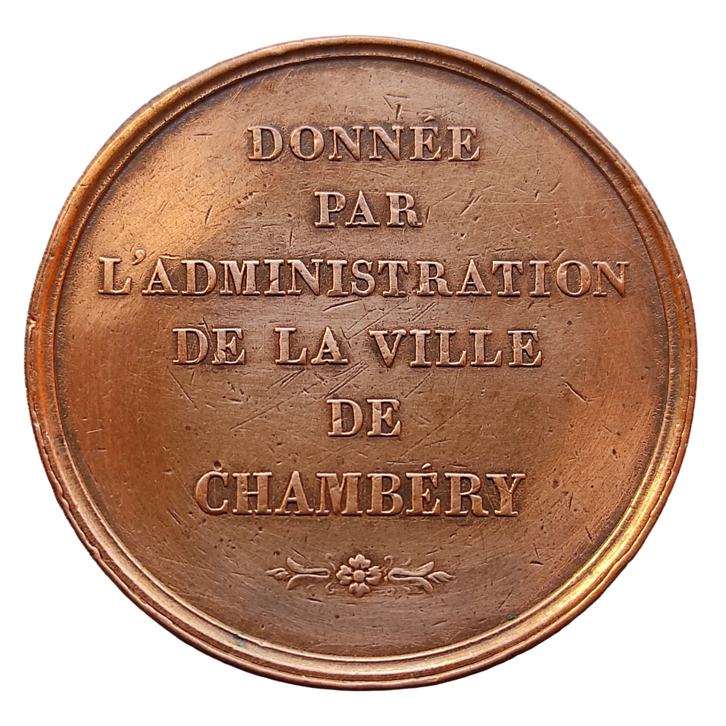 Médaille Ville de Chambéry 32.18 gr 40 mm