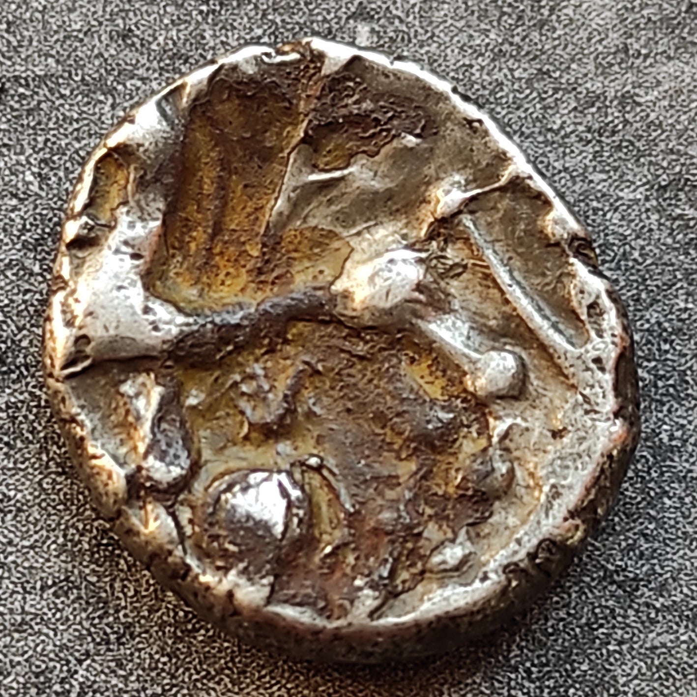 Gaule Lingons (région de Langres) denier KALETEDOY. Argent. 1.93 gr