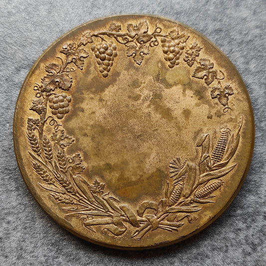 Médaille société d'encouragement à l'agriculture de la Dordogne. 62.40 gr