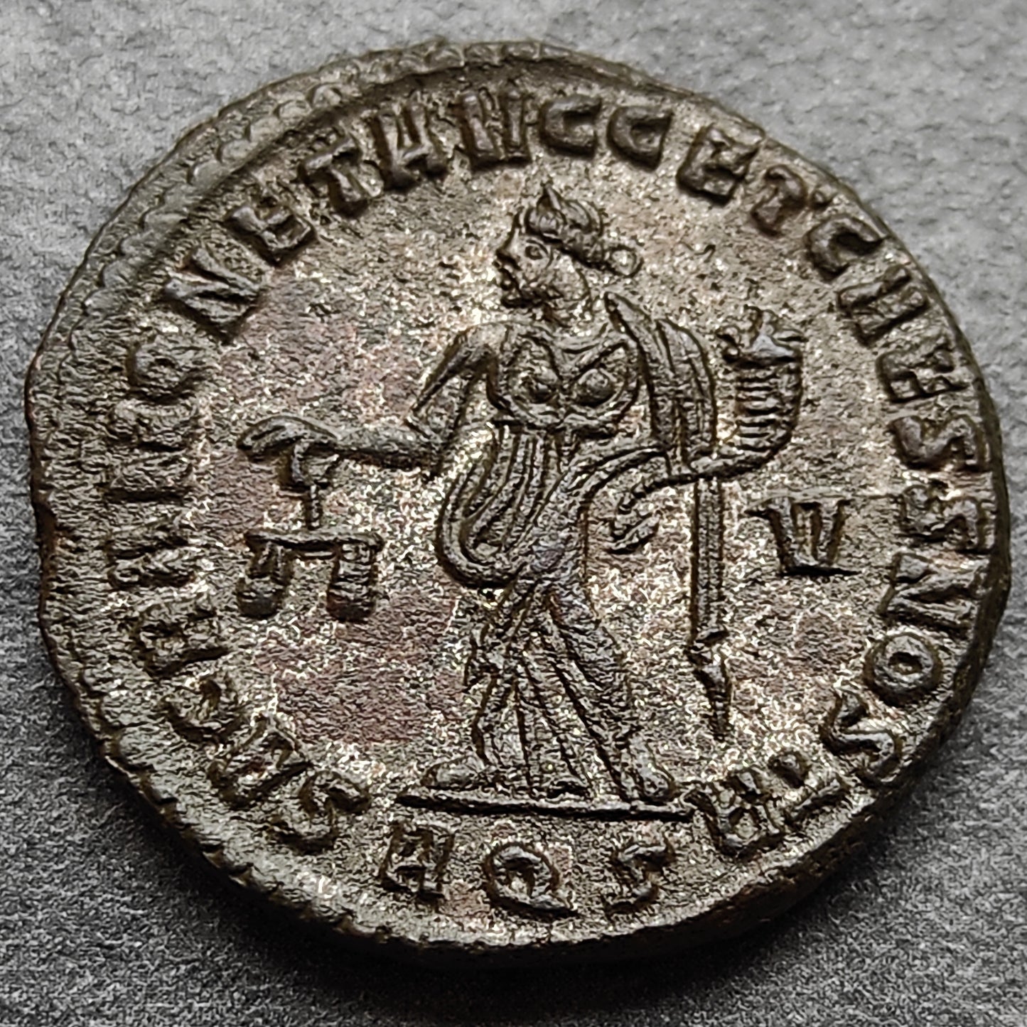 Dioclétien (284-305) Follis Sacra Moneta Aquilée 10.74 gr