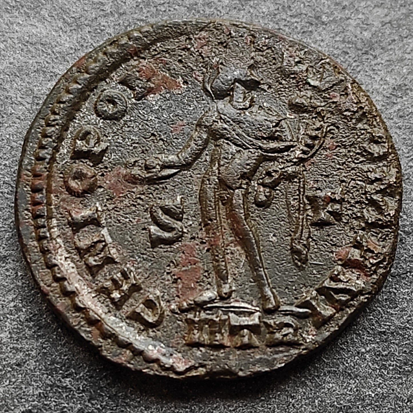Dioclétien (284-305) Follis Genio Populi Romani Trêves 10.42 gr