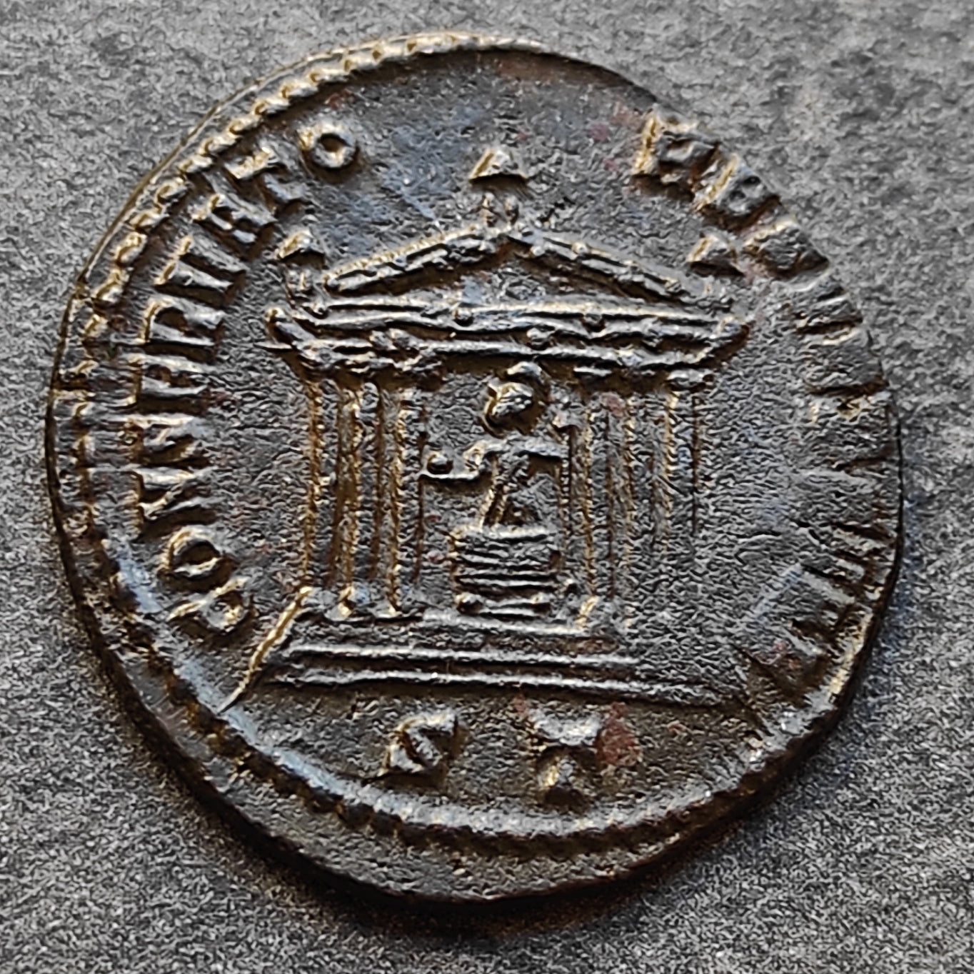 Maximien Hercule (285-310) Follis CONSERVATORES VRB SVAE Ticinum 5.44 gr