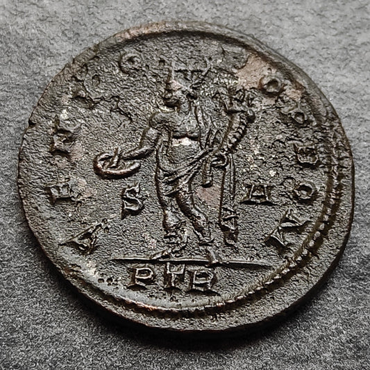 Constantin (307-337) Follis Genio Pop Rom Trêves 6.00 gr